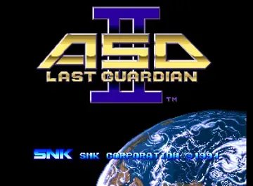 Alpha Mission II / ASO II - Last Guardian-MAME 2003